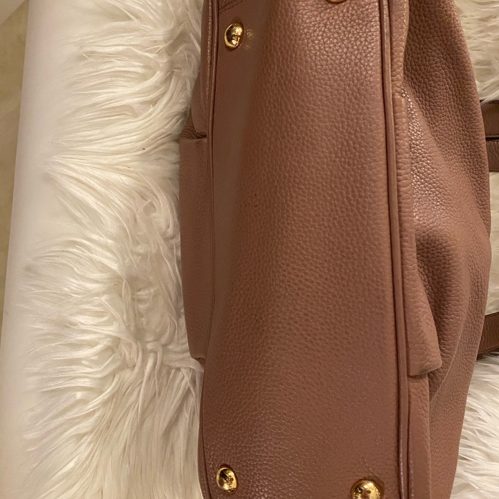 Michael Kors Dusty Rose Leather Tote Bag - Picture 3 of 8